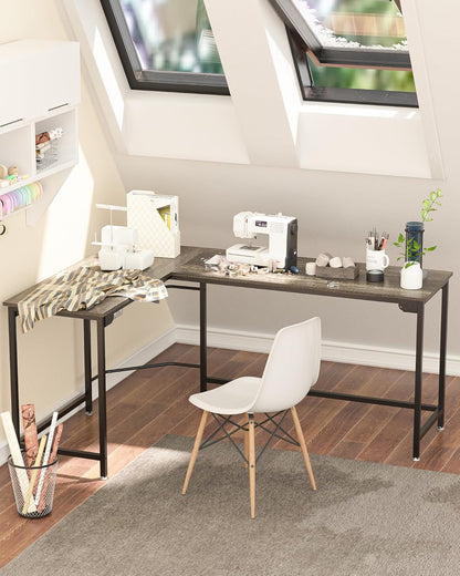 Modern L Shaped Gaming Desk 66''