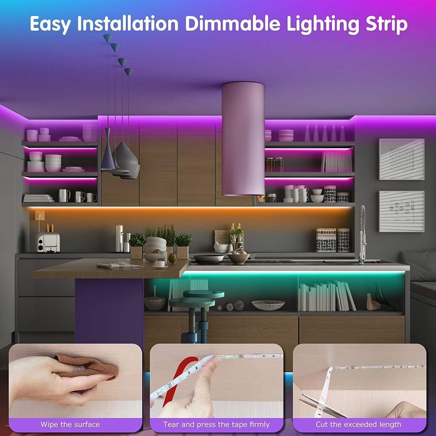 32.8Ft LED Strip Lights